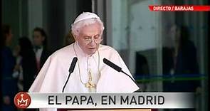 Jornada Mundial de la Juventud 2011 - El Papa llega a España