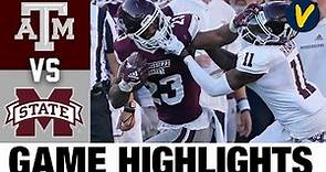 #17 Texas A&M vs Mississippi State | 2022 College Football Highlights