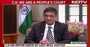 "No Case Too Small For Highest Court": Chief Justice's Message To Citizens