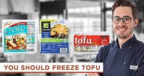 This is Why You Should Freeze Your Tofu