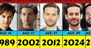 Evolution: Tobey Maguire From 1989 To 2024
