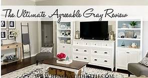 The Ultimate Sherwin Williams Agreeable Gray Review, 2022 (How It Looks in Real Homes)