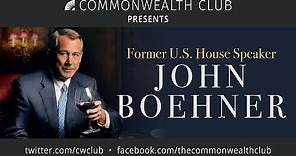 Former US Speaker of the House John Boehner
