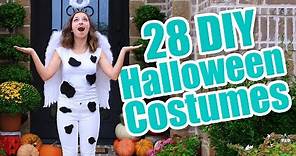28 Last-Minute Halloween Costume Ideas | DIY Halloween Costumes