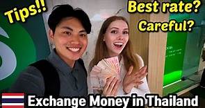 The most important Tips when you Exchange Money in Bangkok, Thailand