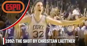 Christian Laettner hits THE SHOT vs. Kentucky 😮 | Iconic Moments