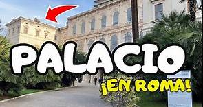 ¿Como es el Palacio Barberini de Roma, Italia?