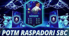 FIFA 22 GIACOMO RASPADORI SBC! (CHEAPEST SOLUTION - NO LOYALTY)