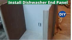 How to Install Dishwasher End Panel Step by Step