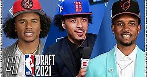 2021 NBA Draft - Top 20 Picks | FULL COVERAGE Highlights