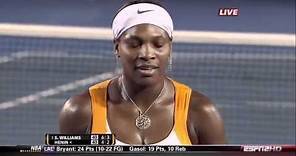 Serena Williams v. Justine Henin | 2010 Australian Open Highlights