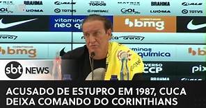 Acusado de estupro em 1987, Cuca deixa comando do Corinthians | #SBTNewsnaTV (28/04/23)