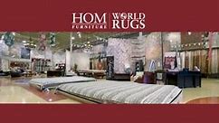 HOM Furniture - Right now at HOM World Rugs, get 15% off...