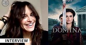 Kasia Smutniak on Domina Season 2, her character's journey, incredible feeling on set & the future