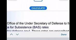 How to calculate BAH (Army, Army National Guard, Army Reserve)