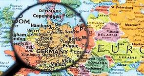 Подробная карта Германии - Detailed map of Germany
