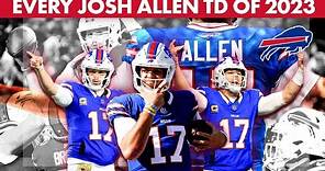 EVERY Josh Allen Touchdown From The 2023 Season! | Buffalo Bills