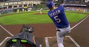 Corey Seager Slow Motion Swing