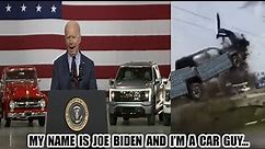 JOE BIDEN CRASHES NEW FORD TRUCK DURING TEST DRIVE ( UNSEEN FOOTAGE )
