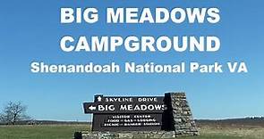 Big Meadows Campground Tour Shenandoah National Park