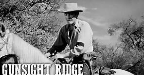Gunsight Ridge | JOEL MCCREA | Action Western | Classic Cowboy Movie | English