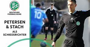 Wenn Bundesligaspieler zu Schiedsrichtern werden! - Nils PETERSEN & Anton STACH pfeifen Bezirksliga