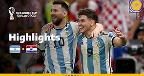 MESSI MAGIC & ALVAREZ SOLO GOAL! | Argentina v Croatia | Semi-Final | FIFA World Cup Qatar 2022
