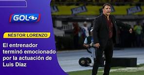 Néstor Lorenzo: "La Selección Colombia jugó con el corazón; Luis Díaz se merecía esto, es un héroe"