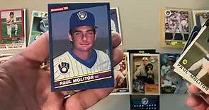 Paul Molitor Baseball Card Collection Review!!