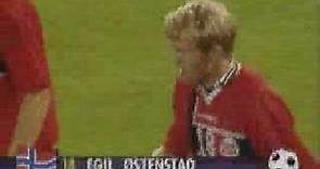Egil Østenstad: Norge - Sveits (VM-kvalik 1997)