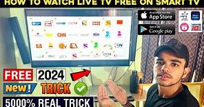 How To Watch Live TV Free On Android TV | Watch Live TV Free On Smart TV | All Channel App For TV