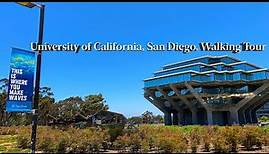University of California, San Diego. Walking Tour