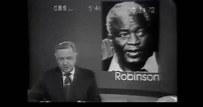 Jackie Robinson: News Report of His Death - October 24, 1972