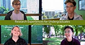 Research Experiences for Undergraduates