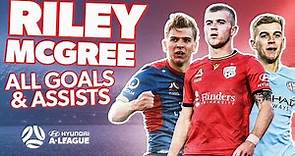 Riley McGree | All Goals & Assists | Hyundai A-League Career