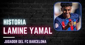 ▶ ¿ QUIÉN ES LAMINE YAMAL ? ✅ DESCUBRE LA HISTORIA DE Lamine Yamal Nasraoui Ebana 2023 FC BARCELONA