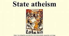 State atheism