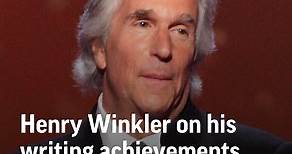 Henry Winkler on the achievement of writing his memoir “Being Henry: The Fonz... and Beyond,” and many children’s books while overcoming severe dyslexia. Winkler's memoir looks back at the actor's unhappy childhood and growing up with parents who called him a "dumb dog" in German. | AP