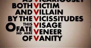 V (V for Vendetta Kinetic Typography)