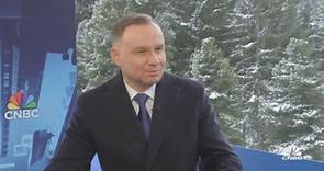 Watch CNBC's full interview with Andrzej Duda, president of Poland