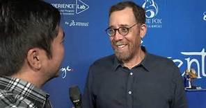 Rob Minkoff Carpet Interview at The Inventor Premiere