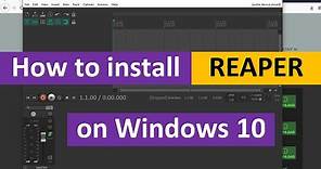 How to Install REAPER on Windows 10