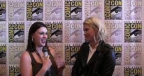 Sarah Grey Interview for Netflix's The Order at Comic-Con