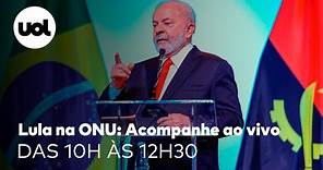 🔴 Lula na ONU ao vivo: veja discurso na Assembleia Geral da ONU, repercussão e últimas notícias