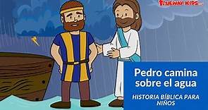 Pedro camina sobre el agua _ Historia bíblica para niños