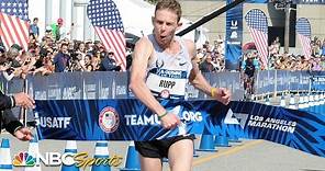 Galen Rupp wins his first ever marathon to punch Olympic ticket in 2016 | NBC Sports
