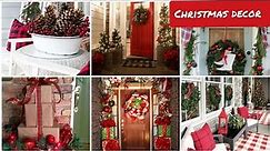 60 Amazing Christmas porch decorations ideas 2022