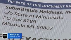 Waiting for you Minnesota rebate check? Don't be confused that it's coming from Montana