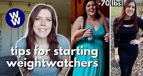 TIPS FOR STARTING WEIGHTWATCHERS IN 2024 | WW Plan and Points Explained | Tips for Success