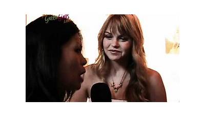 Aimee Teegarden red carpet interview at Change The World Gala